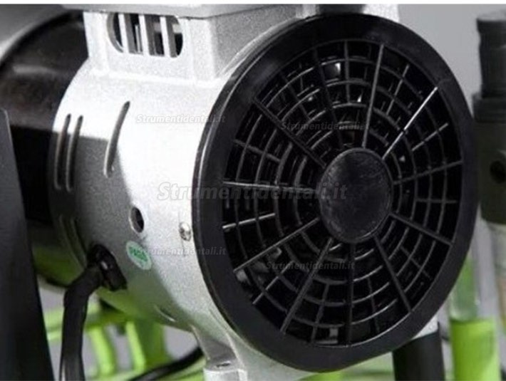 Greeloy® GA-63 90 litri compressore silenziato dentista senza olio 1800W